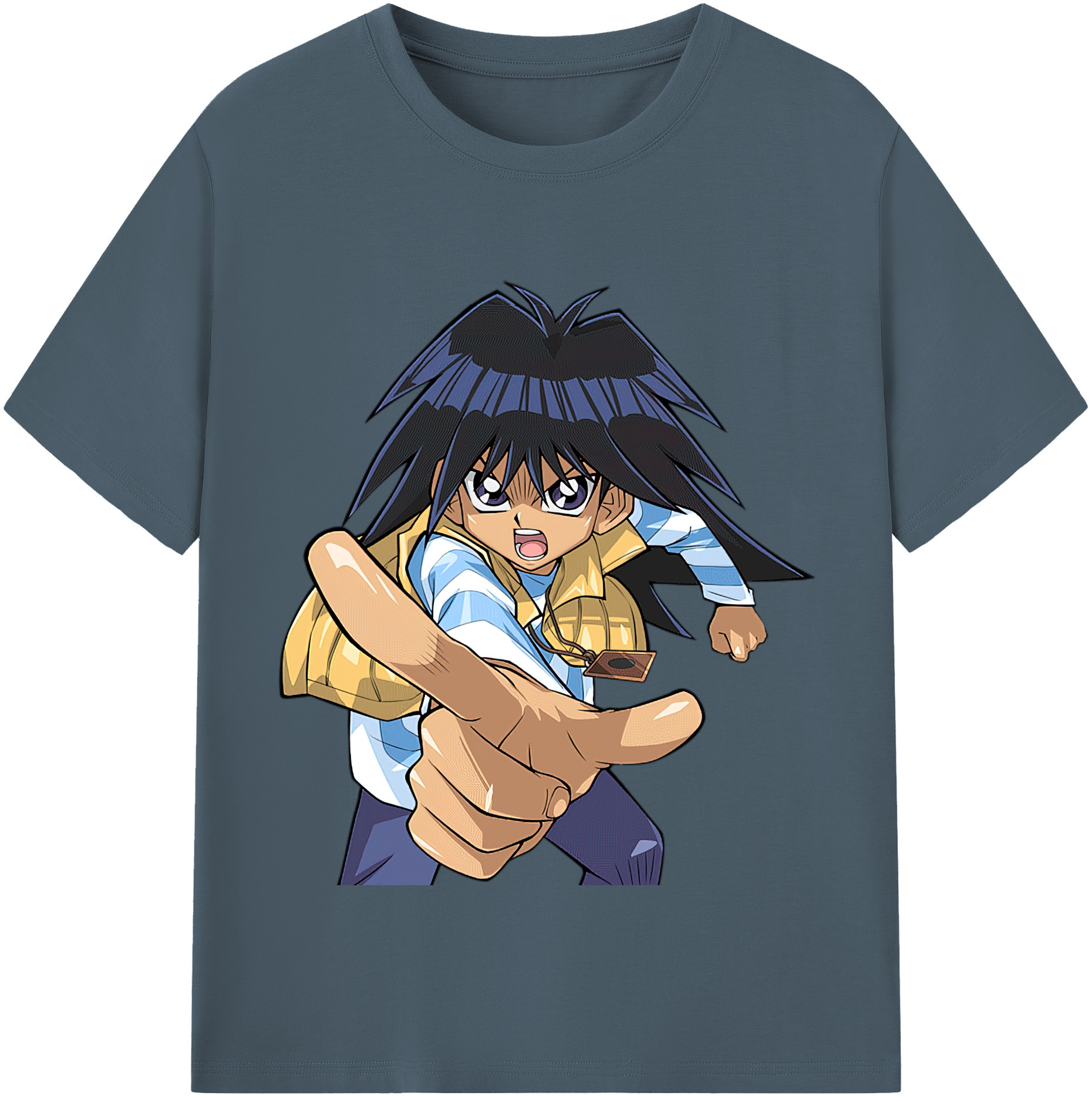 （画像用） 遊☆戯☆王 Yu-Gi-Oh! 綿100％半袖Tシャツ（フロントプリント）